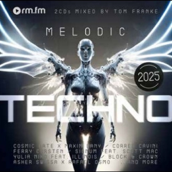 Various Artists - Melodic Techno 2025 in the group CD / Pop-Rock at Bengans Skivbutik AB (5589627)