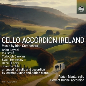 Adrian Mantu Dermot Dunne - Cello Accordion Ireland in the group CD / New releases at Bengans Skivbutik AB (5589800)