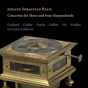 Bach J S - Concertos For Three & Four Harpsich in the group CD / New releases at Bengans Skivbutik AB (5589833)