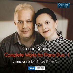 Claude Debussy - Complete Works For Piano Duo, Vol. in the group CD / Klassiskt at Bengans Skivbutik AB (5589848)