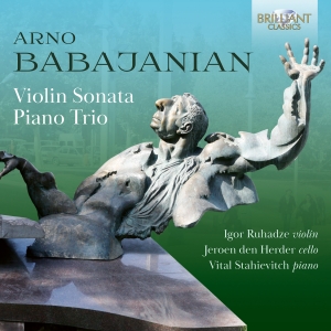 Arno Babajanian - Violin Sonata & Piano Trio in the group CD / New releases at Bengans Skivbutik AB (5589854)