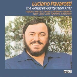 Luciano Pavarotti - The World's Favourite Tenor Arias in the group Minishops / Pavarotti at Bengans Skivbutik AB (5589919)