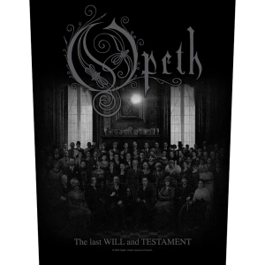 Opeth - The Last Will And Testament Back Patch in the group MERCHANDISE / Patch / Heavy Metal at Bengans Skivbutik AB (5590298)