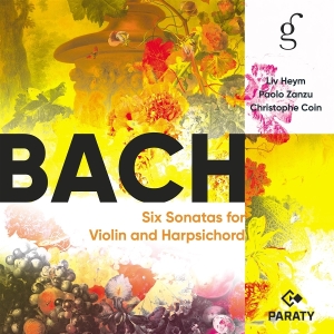 Heym Liv | Paolo Zanzu | Christophe Coin (Le Stagioni) - Bach: Six Sonatas For Violin And Harpsichord in the group OTHER / Övrigt / at Bengans Skivbutik AB (5590346)
