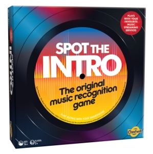 Board Game - Spot The Intro - Music Recognition Game in the group MERCHANDISE / Board Games / Pop-Rock at Bengans Skivbutik AB (5590410)