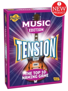 Board Game - Tension - The Top 10 Naming Music Game in the group MERCHANDISE / Board Games / Pop-Rock at Bengans Skivbutik AB (5590413)