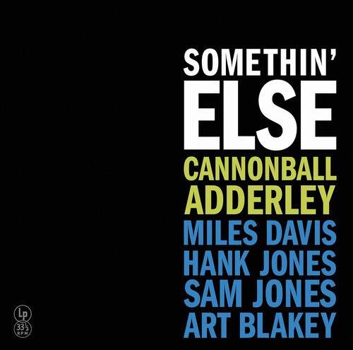 Cannonball Adderley - Somethin' Else Special Edition Yell in the group VINYL / Jazz at Bengans Skivbutik AB (5590486)