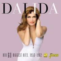 Dalida - Her Sixty Biggest Hits, 1656-1962 in the group CD / Pop-Rock at Bengans Skivbutik AB (5591238)