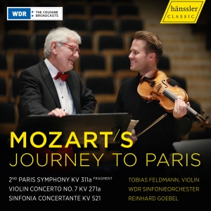 Mozart W A - Mozart's Journey To Paris in the group CD / New releases at Bengans Skivbutik AB (5591700)