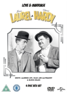 Movie - Laurel And Hardy: Love And Marriage in the group Movies / Film DVD at Bengans Skivbutik AB (5592546)