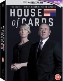 Movie - House Of Cards: The Complete First, Second & Third Seasons in the group Movies / Film DVD at Bengans Skivbutik AB (5592565)