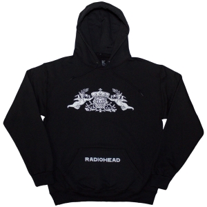 Radiohead - Bearhead Crest Uni Bl Hoodie in the group OTHER / Övrigt /  at Bengans Skivbutik AB (5593196r)