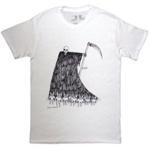 Radiohead - Radiohead Grim Reaper Uni Wht T-Shirt in the group OTHER / Övrigt /  at Bengans Skivbutik AB (5593202r)