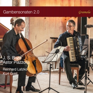 Reinhard Latzko & Kurt Gold - Bach & Piazzolla For Cello & Accord in the group CD / New releases at Bengans Skivbutik AB (5593247)