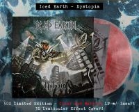 Iced Earth - Dystopia (Transparent Red Marbled V in the group VINYL / Hårdrock at Bengans Skivbutik AB (5593334)