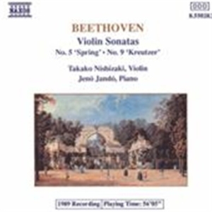 Beethoven Ludwig Van - Violin Sonatas 5 & 9 in the group CD / Klassiskt at Bengans Skivbutik AB (5593559)