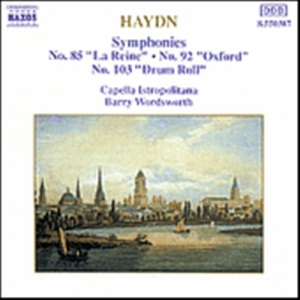 Haydn Joseph - Symphonies 85, 92 & 103 in the group CD / Klassiskt at Bengans Skivbutik AB (5593562)