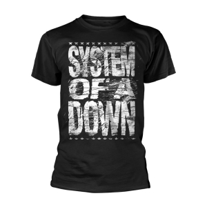 System Of A Down - T/S Distressed Logo (Xxl) in the group MERCHANDISE / T-shirt / Heavy Metal at Bengans Skivbutik AB (5594123)