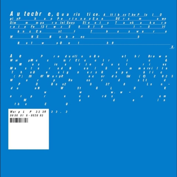 Autechre - Quaristice in the group VINYL / Bestsellers at Bengans Skivbutik AB (5594281)