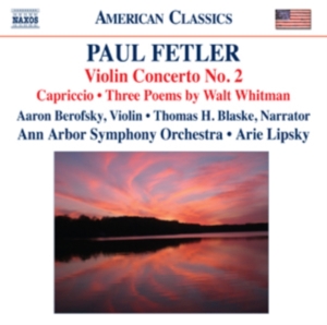 Fetler - Violin Concerto No 2 in the group Externt_Lager /  at Bengans Skivbutik AB (559735)