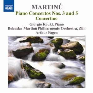 Martinu - Piano Concertos 3 & 5 in the group Externt_Lager /  at Bengans Skivbutik AB (559741)