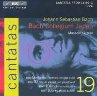 Bach Johann Sebastian - Cantatas Vol 19 in the group Externt_Lager /  at Bengans Skivbutik AB (560018)