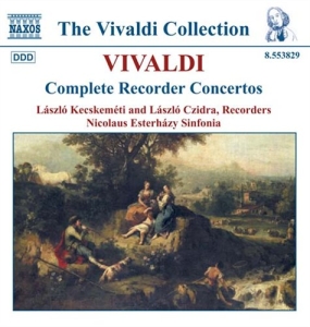 Vivaldi Antonio - Complete Recorder Concertos in the group Externt_Lager /  at Bengans Skivbutik AB (560084)