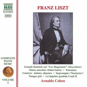 Liszt Franz - Complete Piano Music Vol 1 in the group Externt_Lager /  at Bengans Skivbutik AB (560132)
