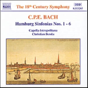 Bach Carl Philipp Emanuel - Hamburg Sinfonies 1-6 in the group Externt_Lager /  at Bengans Skivbutik AB (560382)