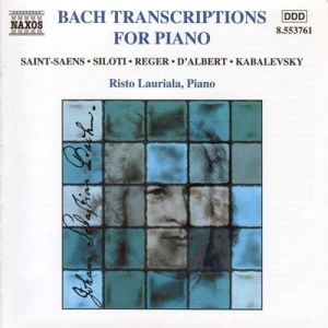 Bach Johann Sebastian - Transcriptions For Piano in the group Externt_Lager /  at Bengans Skivbutik AB (560387)