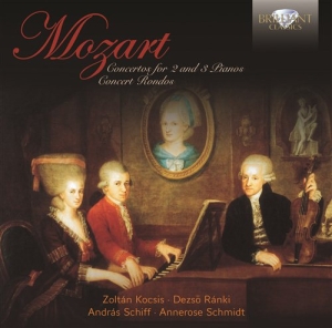 Mozart - Concertos For 2&3 Pianos in the group CD / Klassiskt at Bengans Skivbutik AB (561411)