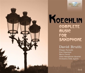 Koechlin - Complete Music For Saxophone in the group Externt_Lager /  at Bengans Skivbutik AB (561417)