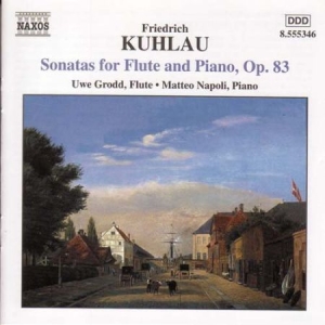 Kuhlau Friedrich - Sonatas For Flute & Piano Op 8 in the group CD / Klassiskt at Bengans Skivbutik AB (562147)