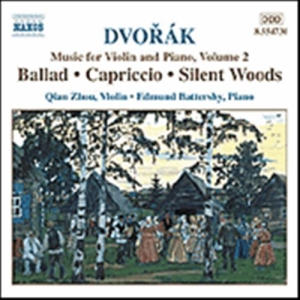 Dvorak Antonin - Music For Violin & Piano Vol 2 in the group Externt_Lager /  at Bengans Skivbutik AB (562150)