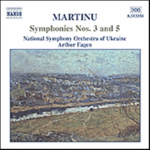 Martinu Bohuslav - Symphonies 3 & 5 in the group Externt_Lager /  at Bengans Skivbutik AB (562152)
