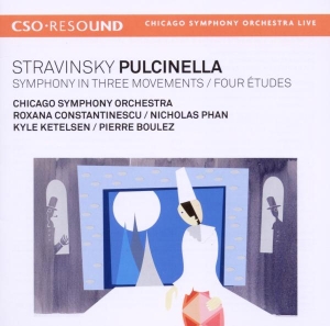 Igor Stravinsky - Pulcinella/Symphony In 3 Movements in the group CD / Klassiskt at Bengans Skivbutik AB (562416)