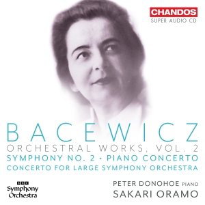 Grazyna Bacewicz - Orchestral Works, Vol. 2 in the group OUR PICKS / Friday Releases / 2025-07-11 at Bengans Skivbutik AB (5626615)