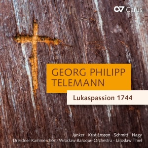 Telemann G P - Lukaspassion 1744 in the group OUR PICKS / Friday Releases / 2025-07-04 at Bengans Skivbutik AB (5626645)