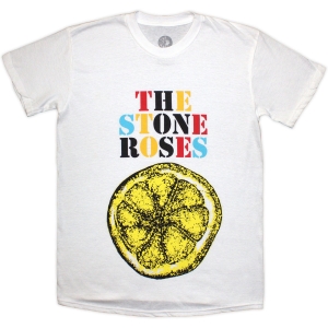 Stone Roses - Lemon Multicolour Uni Wht T-Shirt  (XL) in the group OTHER / -Start Tshirt at Bengans Skivbutik AB (5626762)