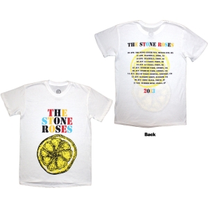 Stone Roses - Tour 2013 Uni Wht T-Shirt in the group MERCHANDISE / T-shirt / Pop-Rock at Bengans Skivbutik AB (5626792r)