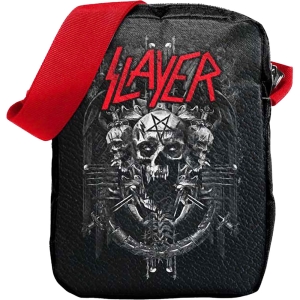 Slayer - Skulls Crossbody Bag in the group MERCHANDISE / Merch / Hårdrock at Bengans Skivbutik AB (5626959)