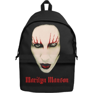 Marilyn Manson - Red Lips Daypack in the group MERCHANDISE / Merch / Hårdrock at Bengans Skivbutik AB (5627009)