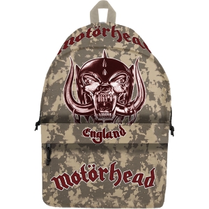 Motorhead - England White Daypack in the group MERCHANDISE / Merch / Hårdrock at Bengans Skivbutik AB (5627024)