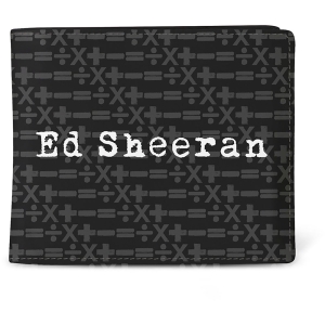 Ed Sheeran  - Symbols Pattern Wallet in the group MERCHANDISE / Merch / Pop-Rock at Bengans Skivbutik AB (5627075)
