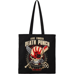 Five Finger Death Punch - Got Your Six Tote Bag in the group MERCHANDISE / Merch / Hårdrock at Bengans Skivbutik AB (5627096)