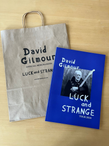 David Gilmour - Luck And Strange Tour 2024 Program in the group MERCHANDISE / Merch / Pop-Rock at Bengans Skivbutik AB (5627726)