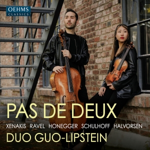 Duo Guo-Lipstein - Pas De Deux in the group OUR PICKS / Friday Releases / 2025-07-18 at Bengans Skivbutik AB (5627798)