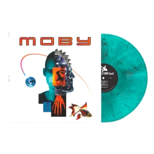Moby - Moby (Black, White and Blue Marbled Limited Edition) in the group Minishops / Moby at Bengans Skivbutik AB (5628117)