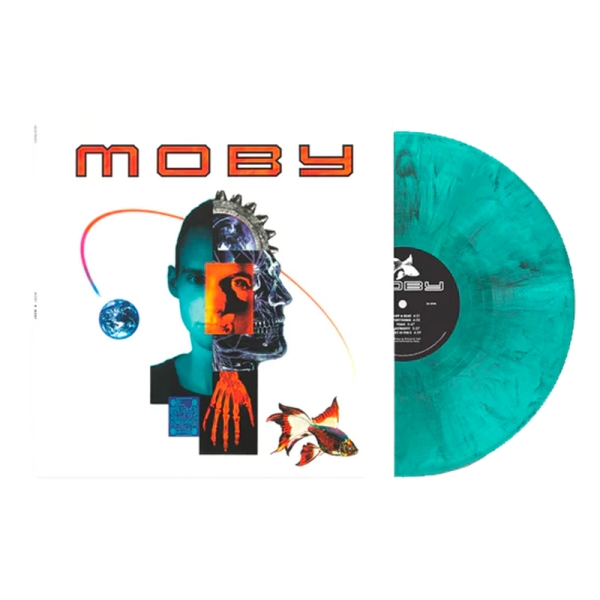 Moby - Moby (Black, White and Blue Marbled Limited Edition) in the group OUR PICKS / Way Out West 2026 at Bengans Skivbutik AB (5628117)