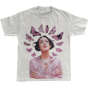 Olivia Rodrigo - Butterfly Halo (Ex-Tour) Wh Uni T-Shirt in the group MERCHANDISE / T-shirt / Pop-Rock at Bengans Skivbutik AB (5628166r)
